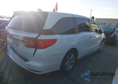 2019 Honda Odyssey Ex-L z USA, uszkodzony, nr VIN 5FNRL6H77KB066343